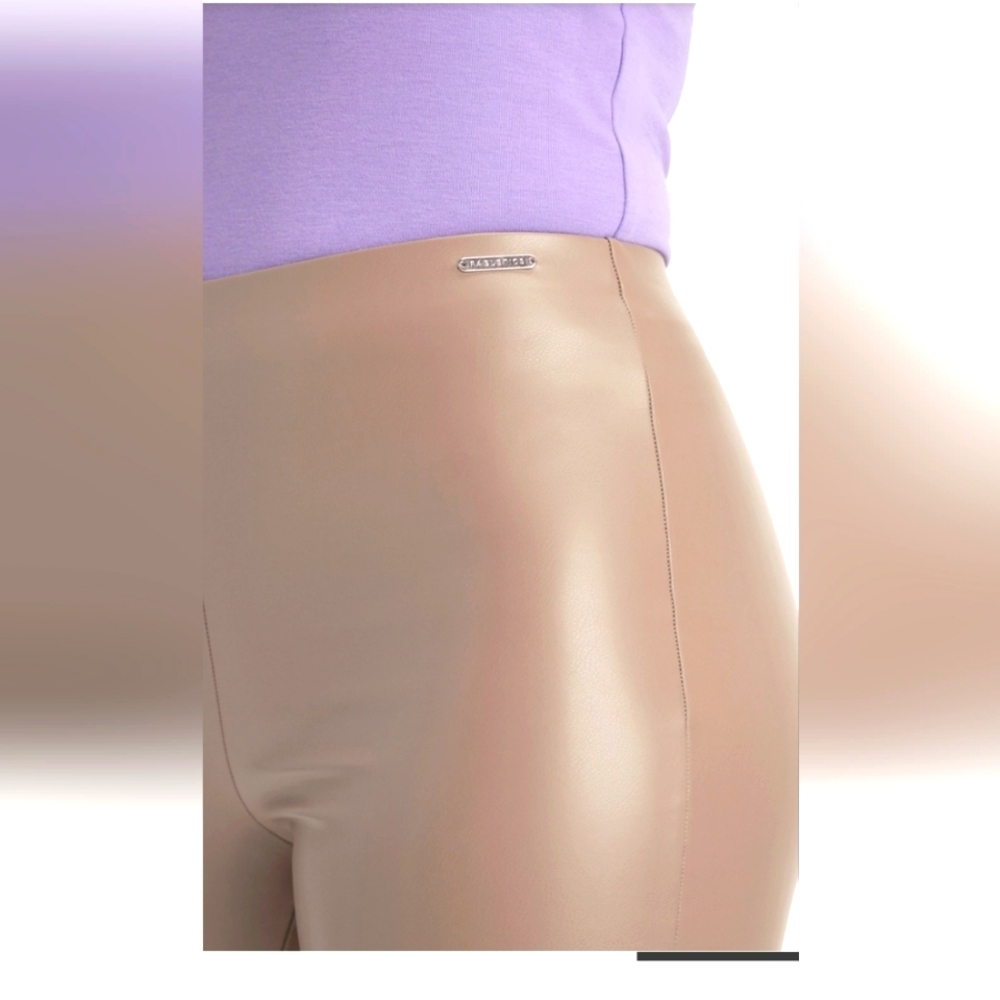 Fabletics Women's Faux Leather Leggings XS - Picture 3 of 8